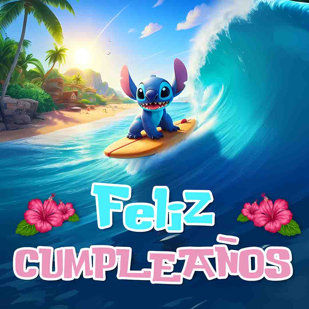 Fondo cuadrado Stich