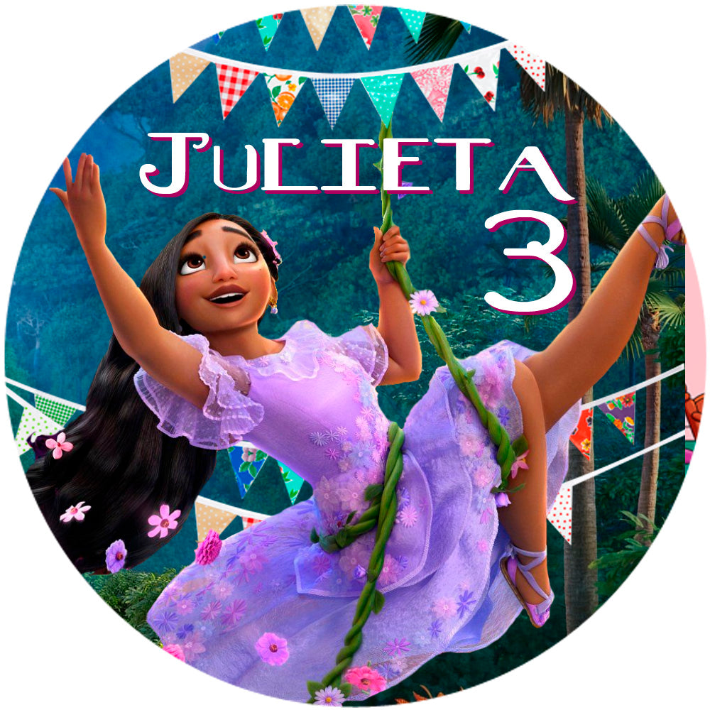 Fondo de cumpleaños de Encanto