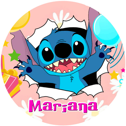 Stitch's birthday background