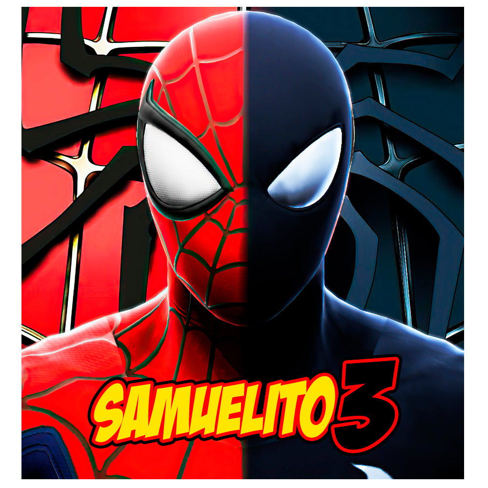 Fondo cuadrado Spiderman