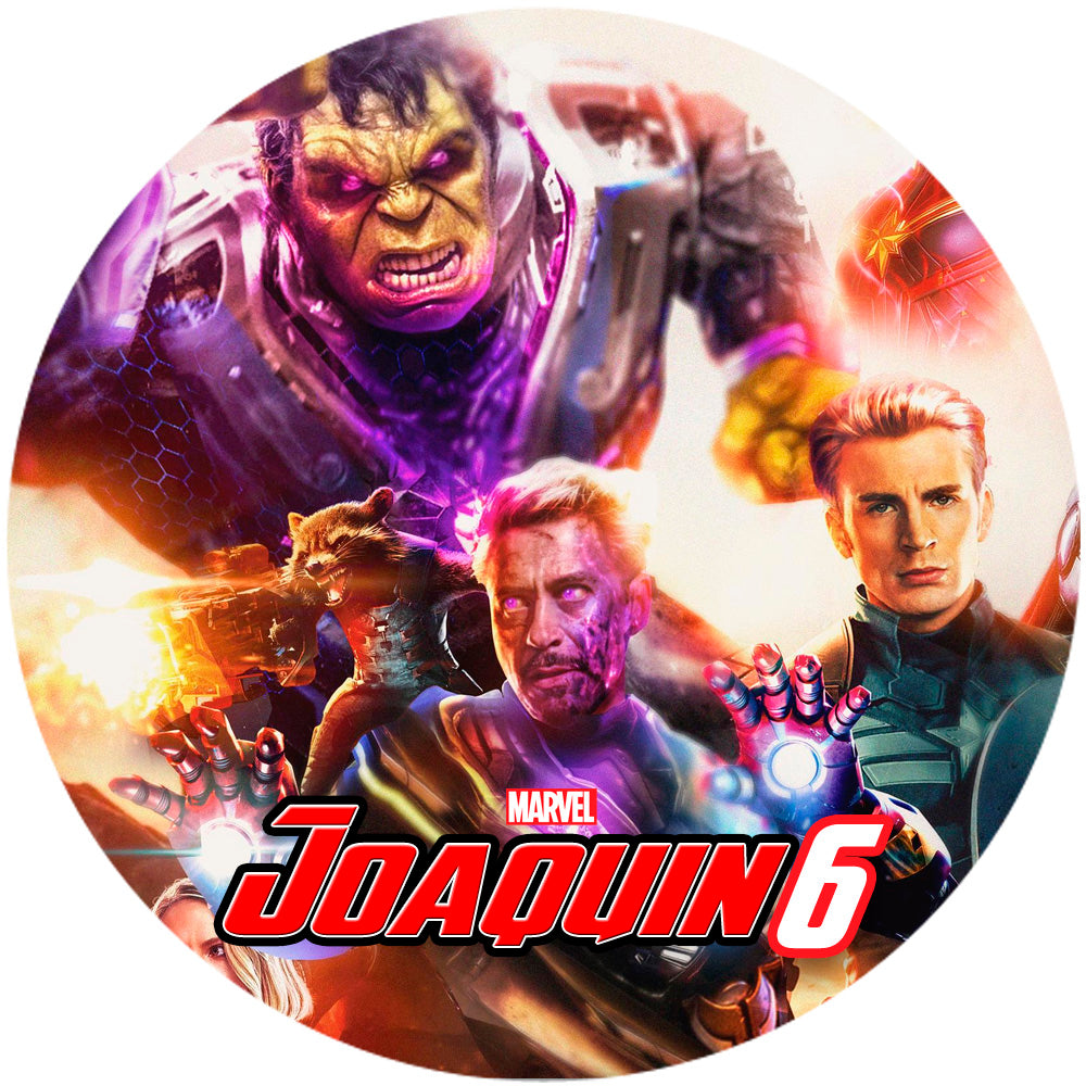 Fondo de cumpleaños de Avengers