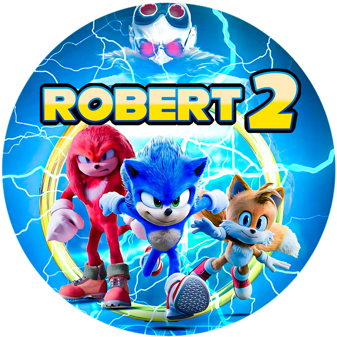 Fondo de cumpleaños Sonic