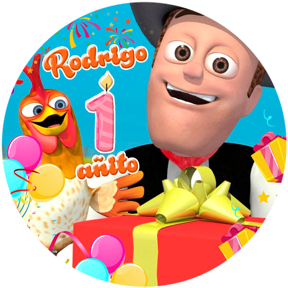 Fondo de cumpleaños de la Granja de Zenon