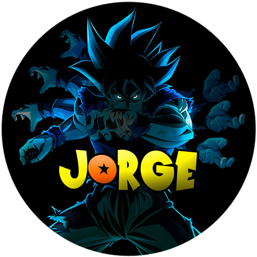 Fondo de cumpleaños de Dragon ball