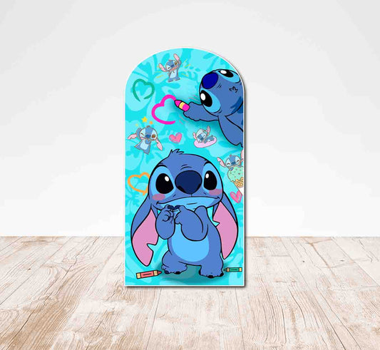 Panel Romano Decorativo de Stitch