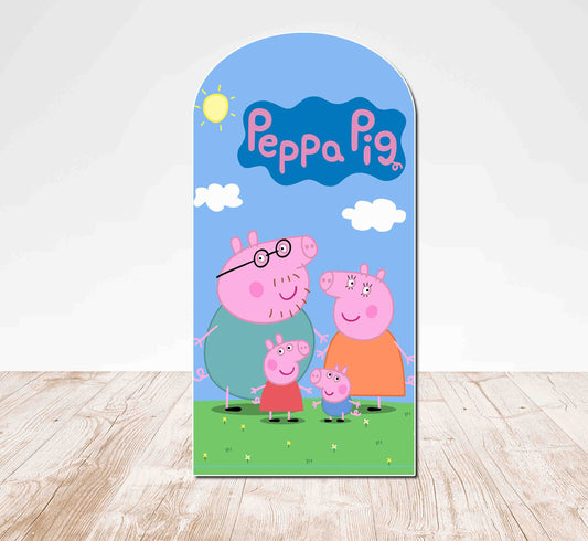 Panel Romano Decorativo de Peppa pig