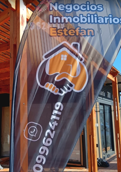 Fly banner bandera gota para empresas y eventos - modelo 5 | Tematik