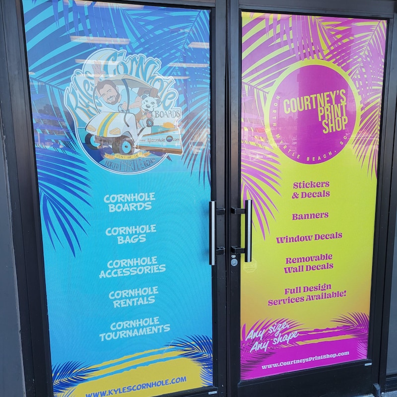 Calcomania para Vidriera – Vinilo Personalizado