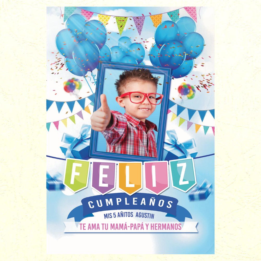 Mini birthday banner