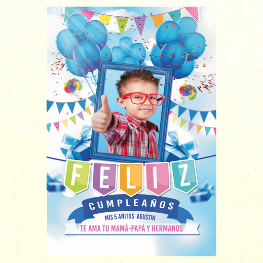 Mini birthday banner