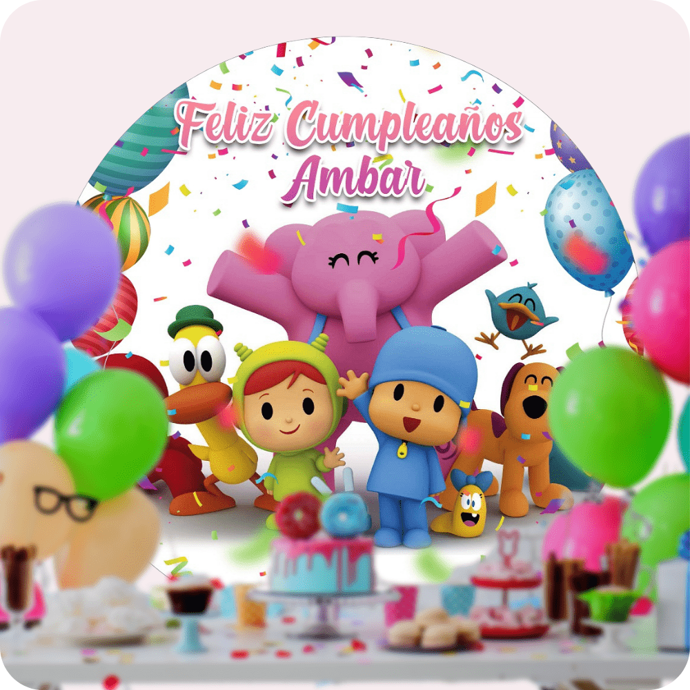 Fondo de mesa Pocoyo