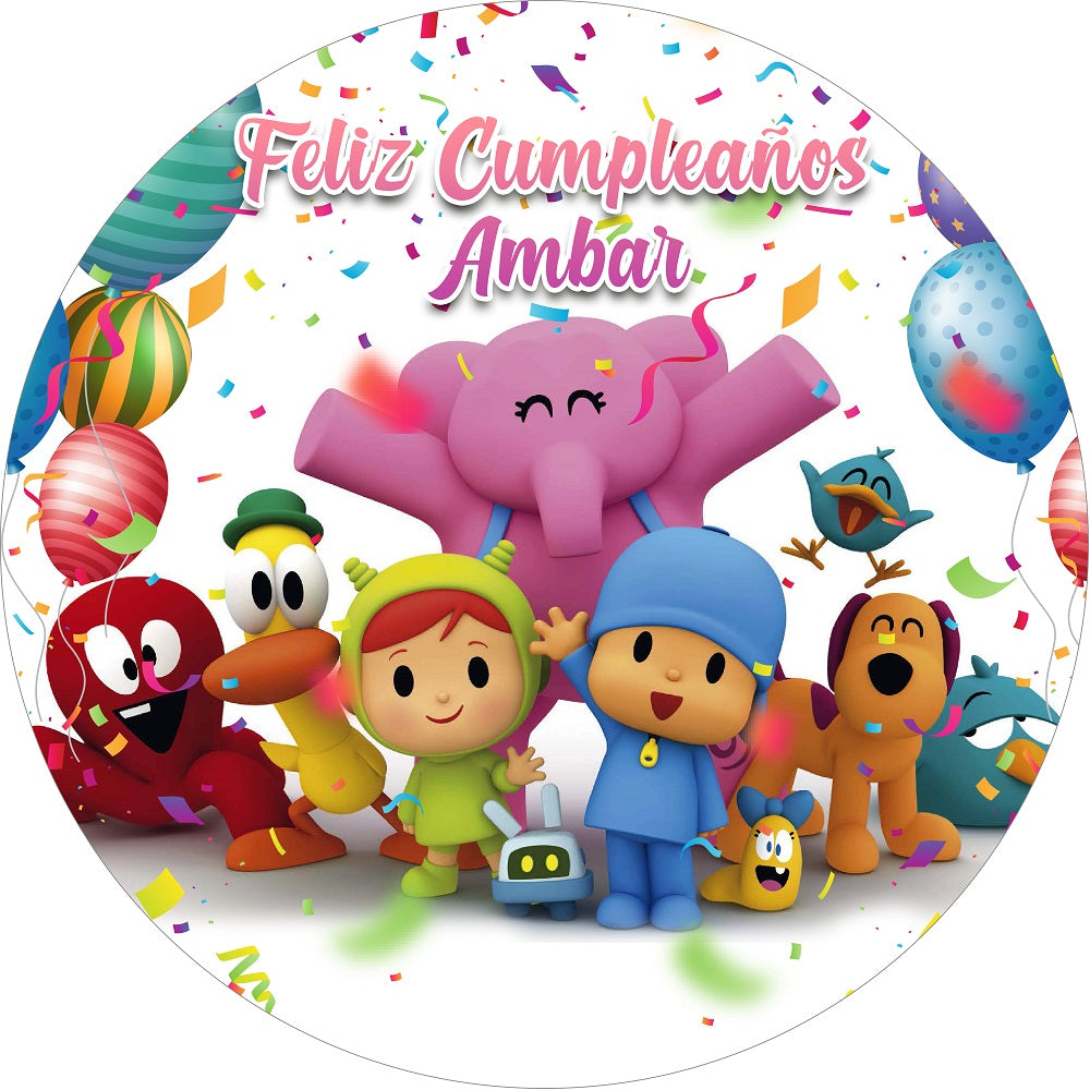 Fondo de mesa Pocoyo