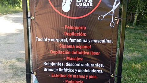 Cartel de Vereda — instalación real en Uruguay