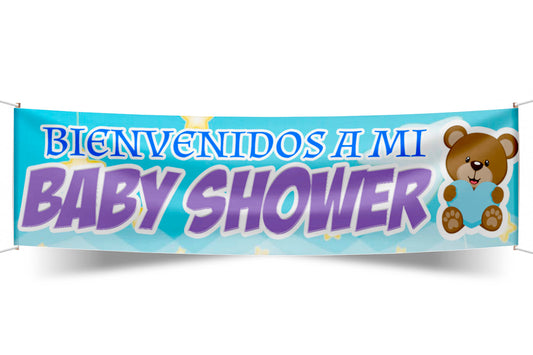 Pasacalle baby shower personalizado - diseño 1 | Tematik