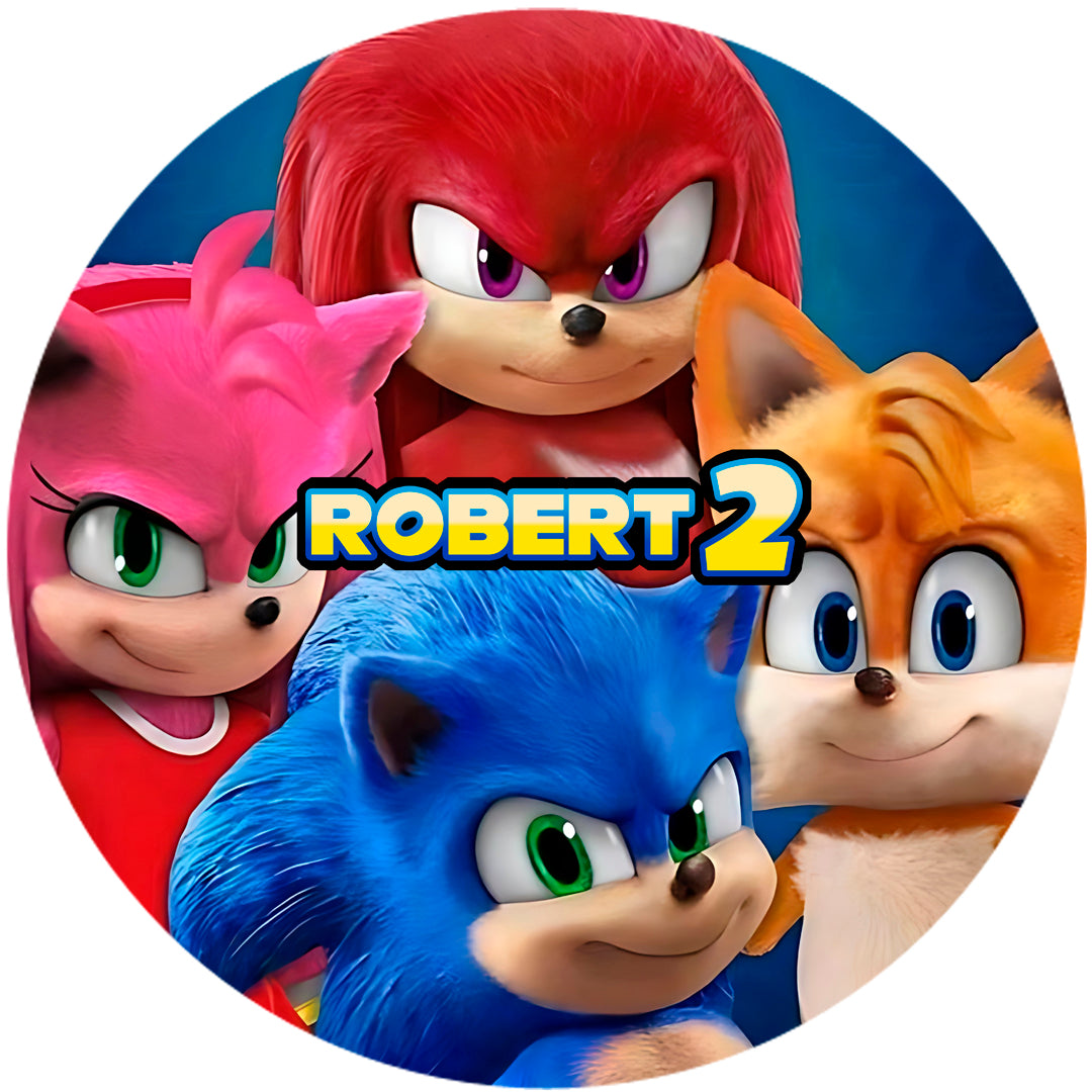 Fondo de cumpleaños Sonic