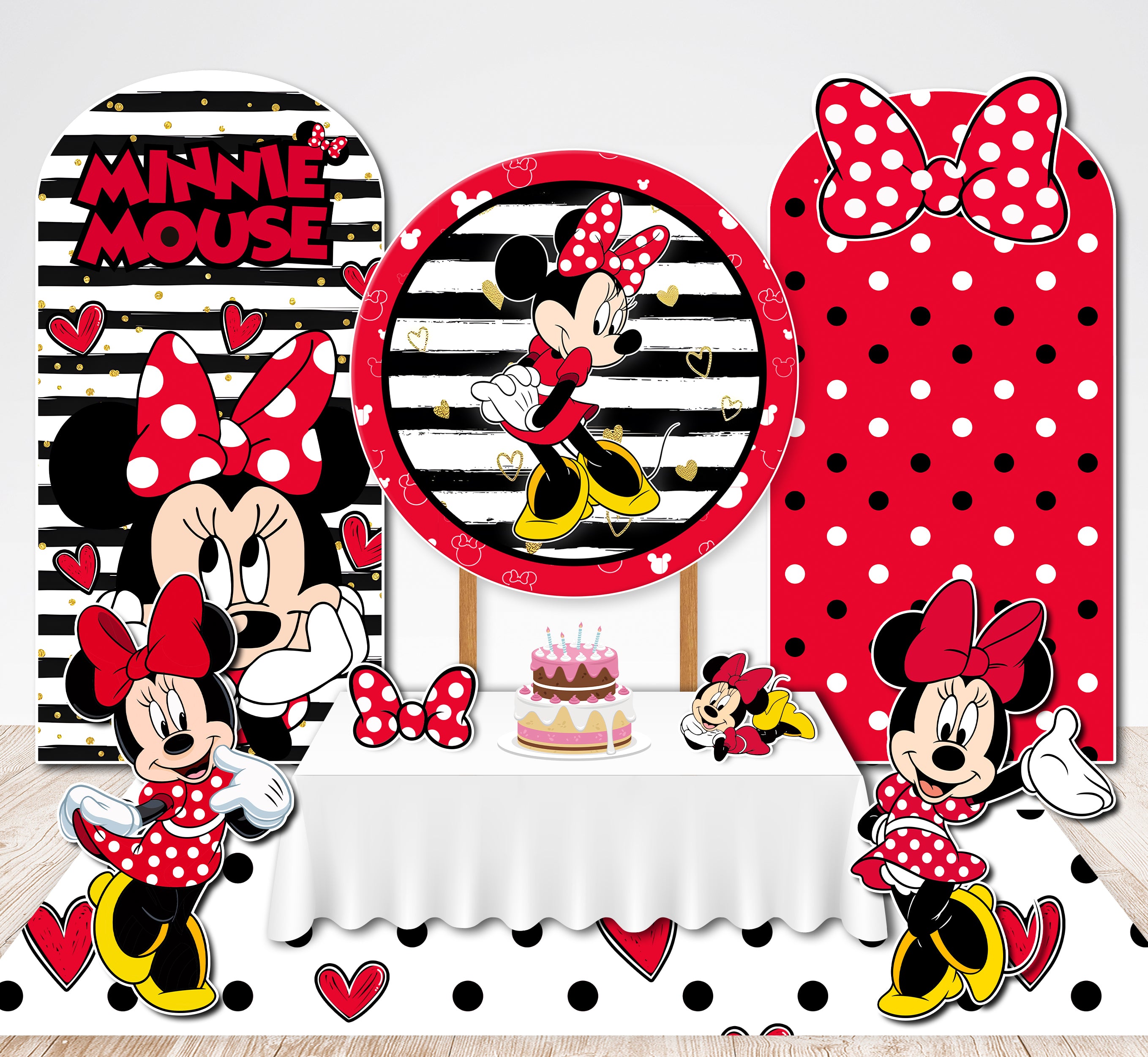 Kit Minnie roja