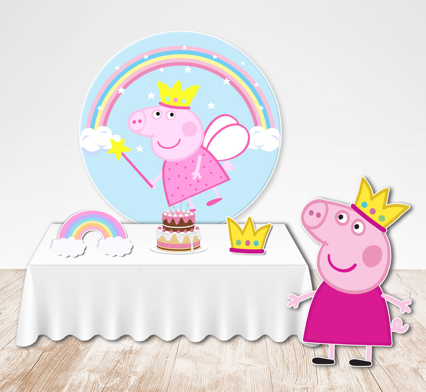 Kit Peppa Pig princesa