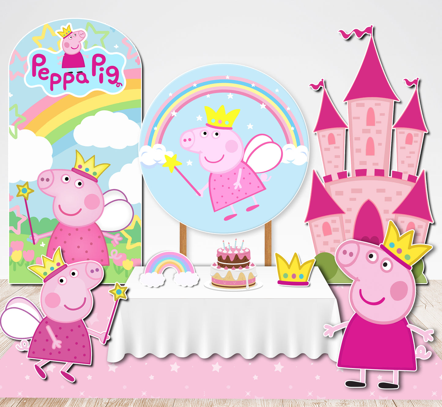 Kit Peppa Pig princesa