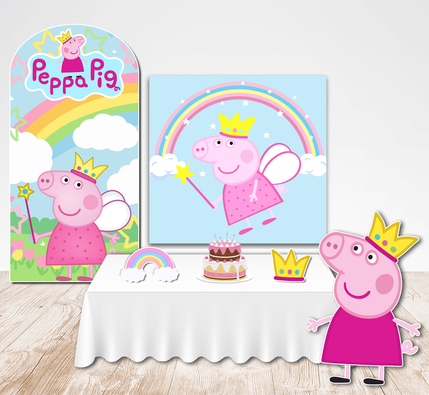 Kit Peppa Pig princesa