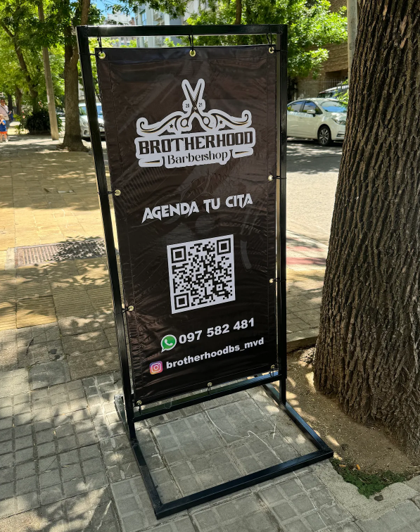 Cartel de vereda stopper para comercios - modelo 5 | Tematik