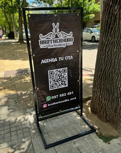 Cartel de vereda stopper para comercios - modelo 5 | Tematik