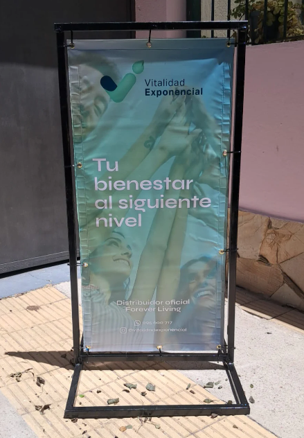 Cartel de vereda stopper para comercios - modelo 7 | Tematik