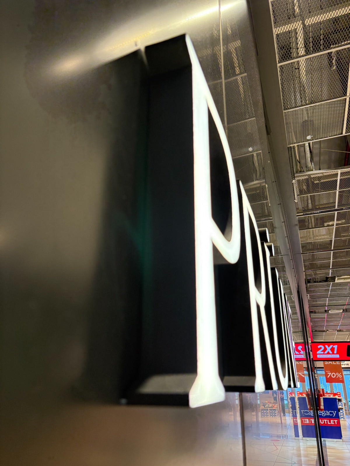 Letras corpóreas 3D para fachadas y locales - modelo 2 | Tematik