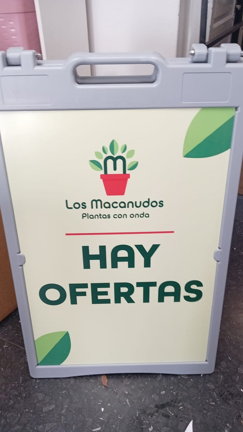 Pizarra Doble de Piso