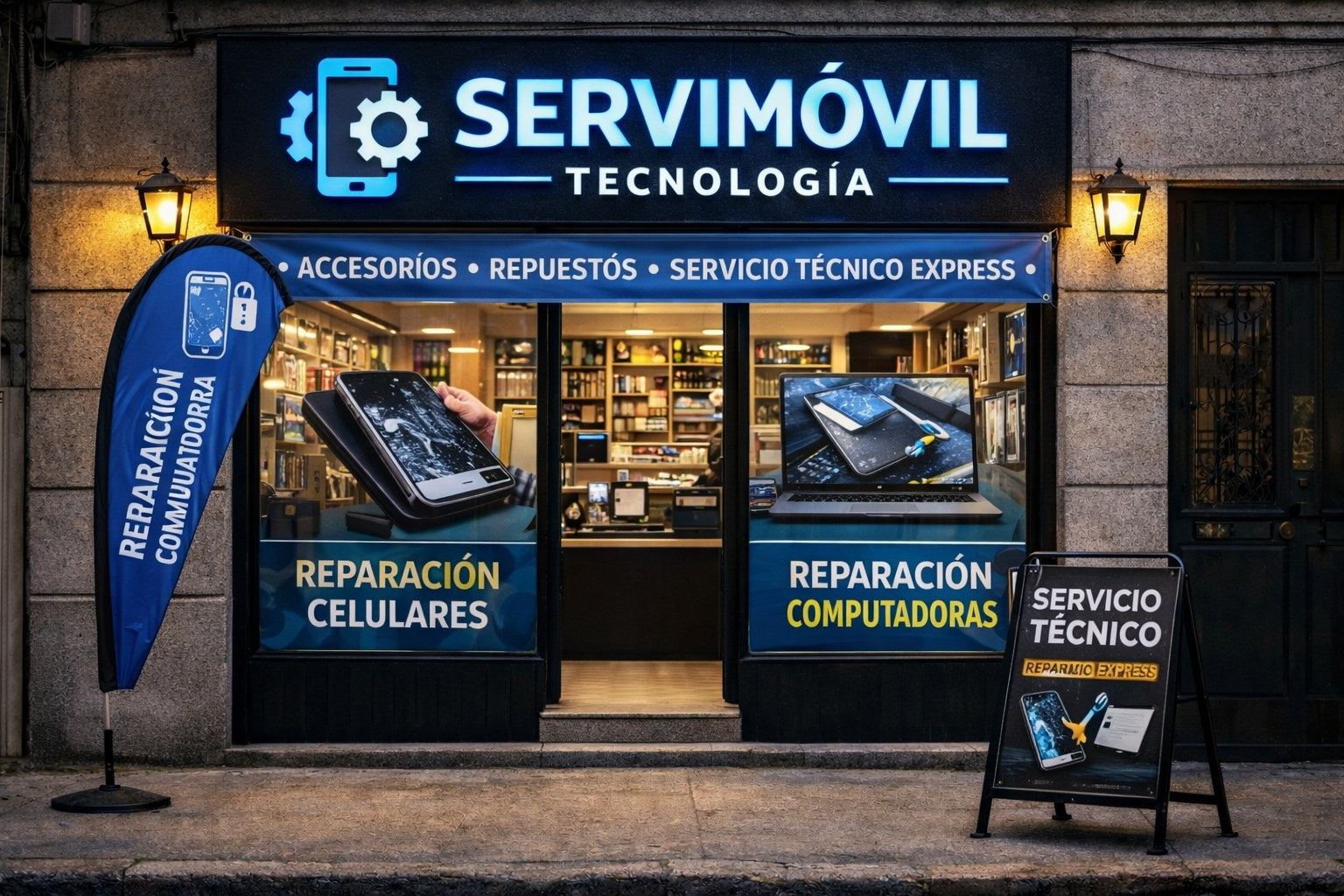 Banner TEMATIK - Impresion profesional para negocios Uruguay