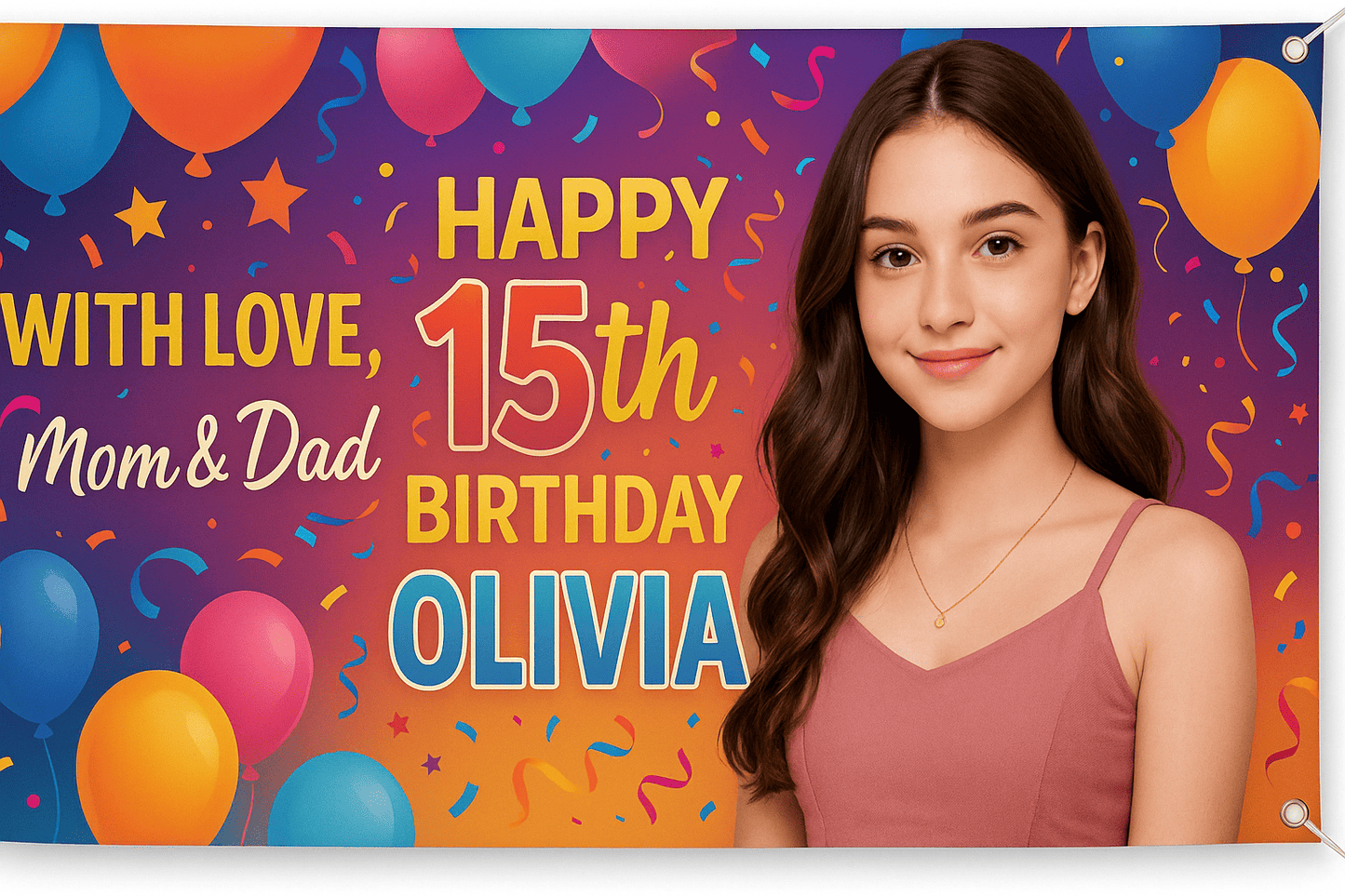 Banner Personalizado para Cumpleanos