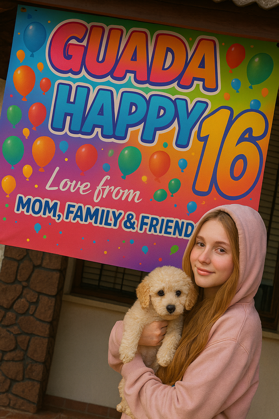 Banner Personalizado para Cumpleanos