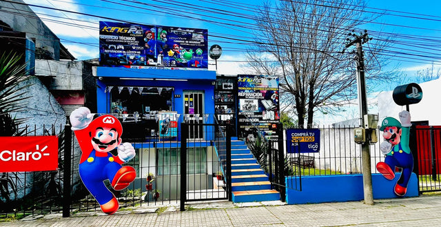 Cartel en lona impresa instalado, trabajo real de Tematik
