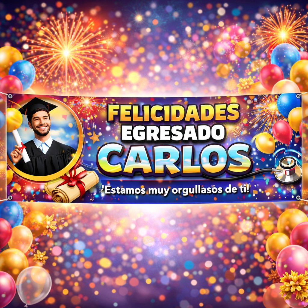 Pasacalles Egresados - Pasacalles personalizados para graduacion