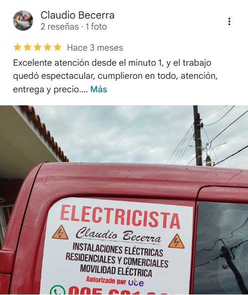 Reseña de Claudio Becerra - Cliente satisfecho de Tematik