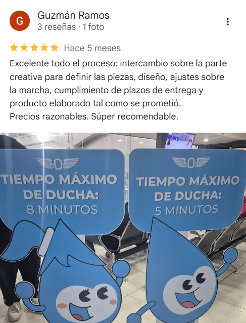 Reseña de Guzmán Ramos - Cliente satisfecho de Tematik