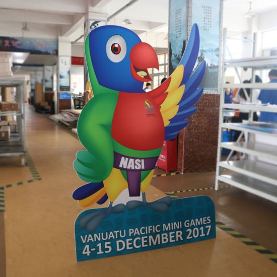 Figura Rigida Recortada – Exhibidor Corporativo