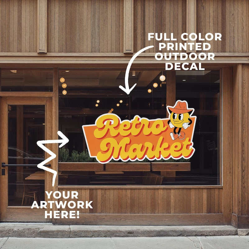 Calcomania para Vidriera – Vinilo Personalizado