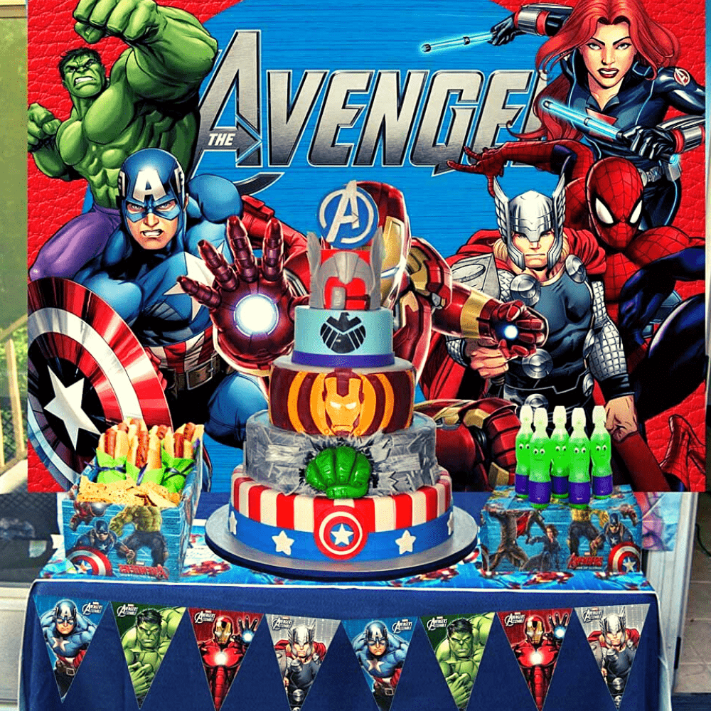 Decoración de Cumpleaños de los Vengadores, The Avengers