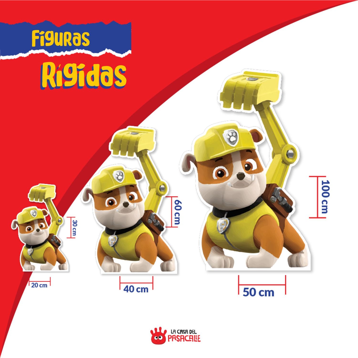 PAW PATROL RUBBLE La casa del pasacalle