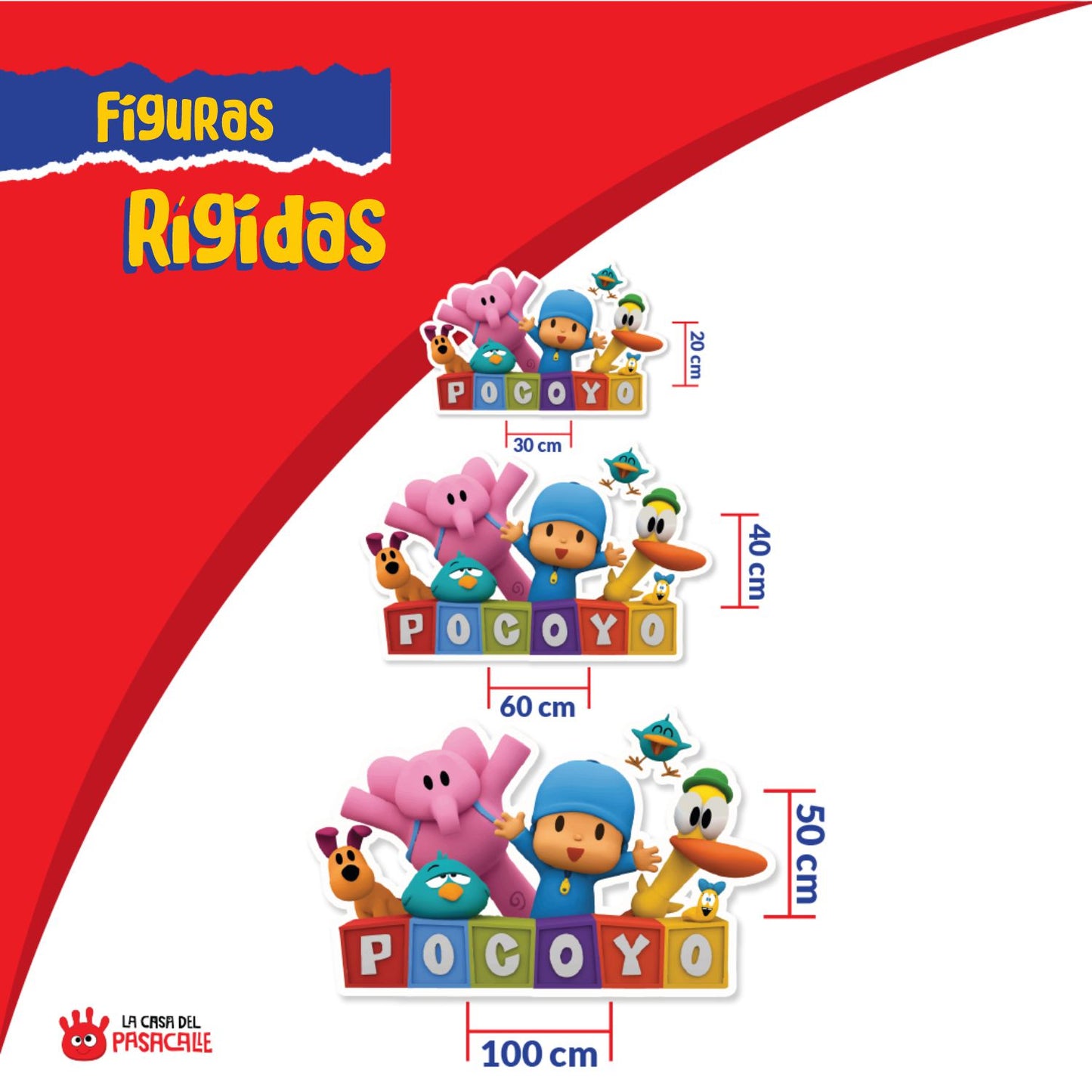 POCOYO-TODOS LOS PERSONAJES